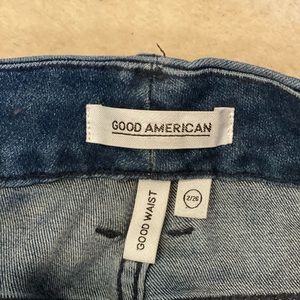 Good American skinny high rise good waist